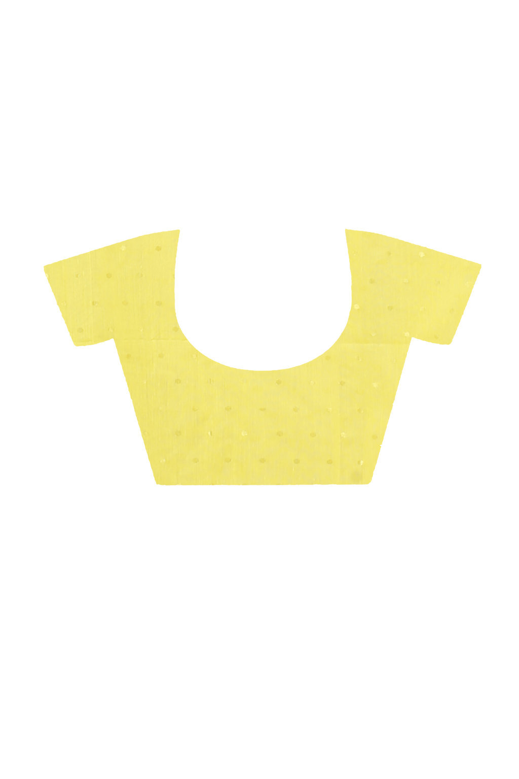 Yellow Blended Cotton Temo Hand Loom Saree (1266)